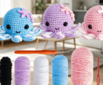 Animal Amigurumi Crochet Kit With Video Tutorials