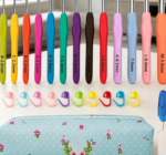 Multi-Size Ergonomic Crochet Hooks with Storage Box