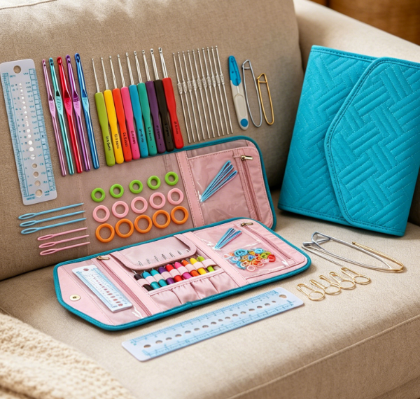 Ergonomic Crochet Kit (Suitable for Chunky Yarn)