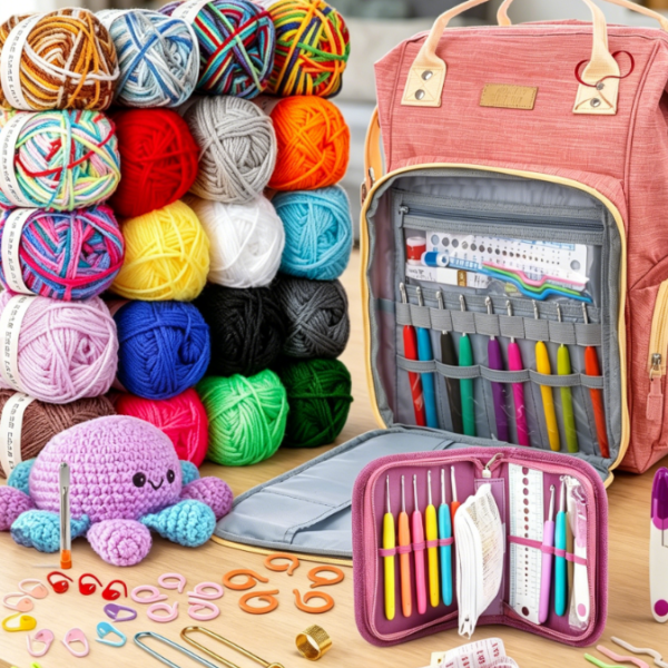 Amigurumi Doll Crochet Kit (Includes Backpack Project Tutorial)