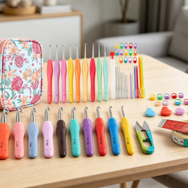 Multi-Size Crochet Kit (Soft-Grip Design)