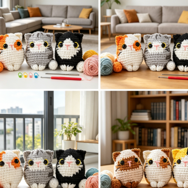 Amigurumi Crochet Kit With Step-By-Step Video Tutorials